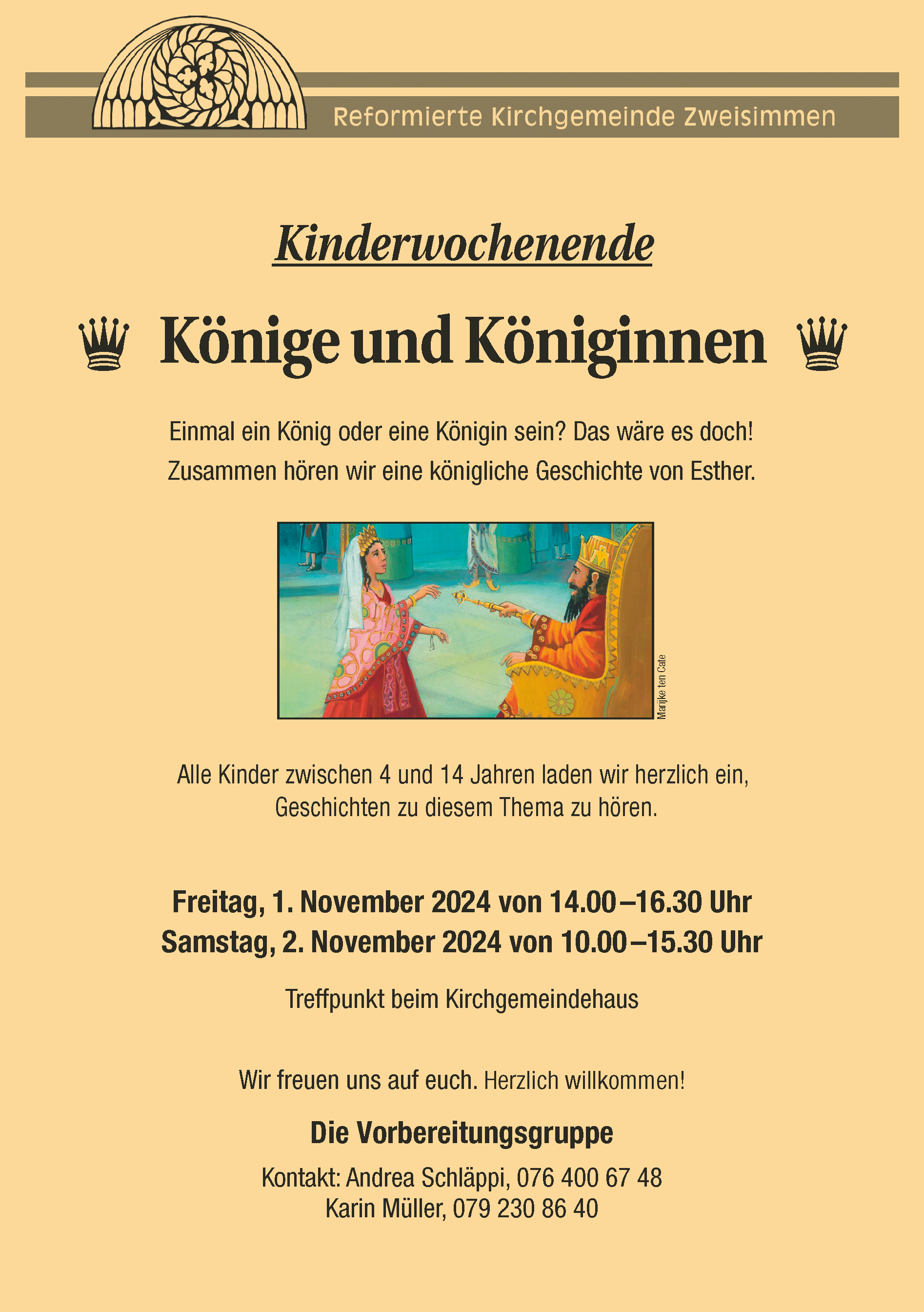 Plakat Kinderwochenende mit Hintergrund2024